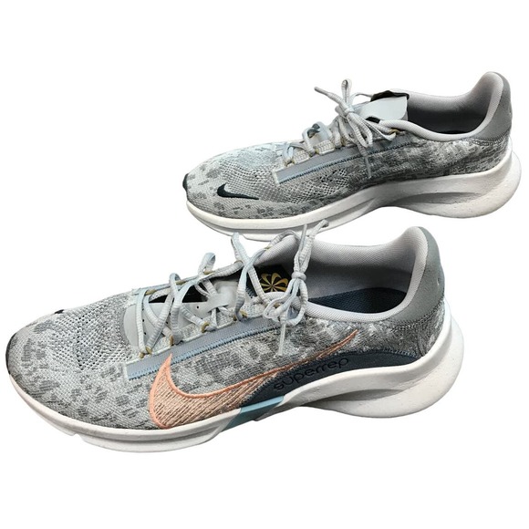 Nike Other - Nike SuperRep Go 3 Next Nature Flyknit Gray Men's Training Shoe Size 13